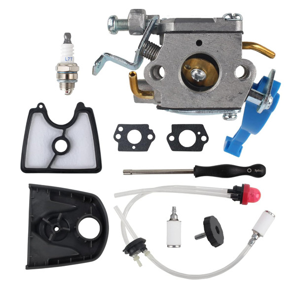 Carbbia 590460102 Carburetor with 545109601 Airbox Cover 545112101 Filter for Husqvarna 125BVX 125BX 125B Handheld Leaf Blower Jonsered BV2126 B2126 Replace 545081811 581798001 C1Q-W37 Carbbia 590460102 Carburetor with 545109601 Airbox Cover 545112101 Filter for Husqvarna 125BVX 125BX 125B Handheld Leaf Blower Jonsered BV2126 B2126 Replace 545081811 581798001 C1Q-W37