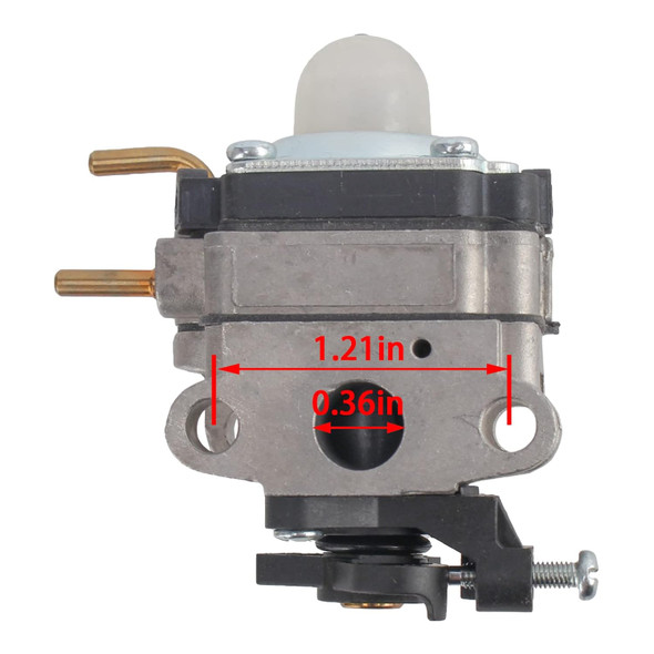 Carbhub TBP6160 TB4BP TB4BPEC 753-05676A Carburetor for Troy-Bilt TB4BP (41AR4BPG966) TBP6160 TB4BPEC Backpack Blower 753-05676A Carburetor with Air Fuel Filter Carbhub TBP6160 TB4BP TB4BPEC 753-05676A Carburetor for Troy-Bilt TB4BP (41AR4BPG966) TBP6160 TB4BPEC Backpack Blower 753-05676A Carburetor with Air Fuel Filter