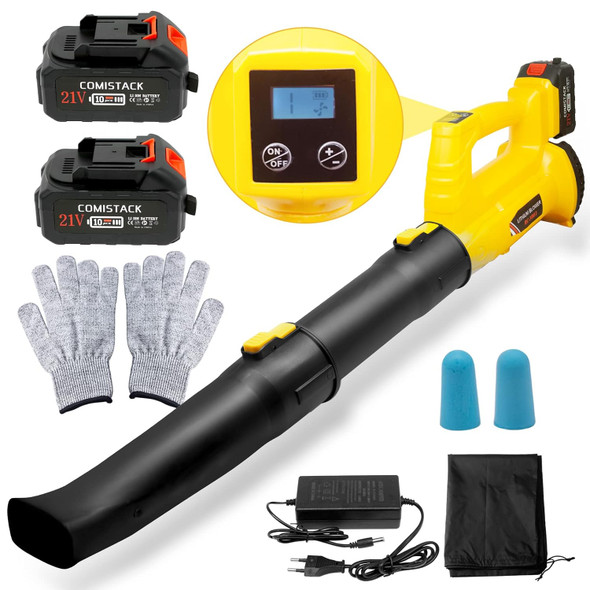 Cordless Leaf Blower,2×21V Electric Leaf Blower with 4.0Ah Battery,Battery Leaf Blower with Display,2 Adjustable Tubes and 6 Adjustable Speeds,Blowers for Lawn Care,Patio,Jobsite Cordless Leaf Blower,2×21V Electric Leaf Blower with 4.0Ah Battery,Battery Leaf Blower with Display,2 Adjustable Tubes and 6 Adjustable Speeds,Blowers for Lawn Care,Patio,Jobsite
