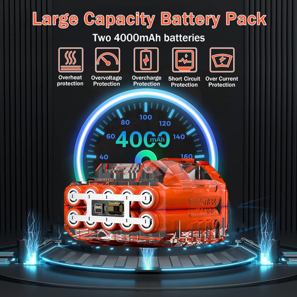 Cordless Electric Weed Wacker 36V Grass Trimmer,Weed Eater Cordless String Trimmer Battery-Powered,Electric Brush Cutter with 2 Battery and Charger Cordless Electric Weed Wacker 36V Grass Trimmer,Weed Eater Cordless String Trimmer Battery-Powered,Electric Brush Cutter with 2 Battery and Charger