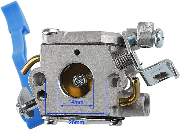HPENP 590460102 Carburetor for Husq 125B 125BX 125BVX Leaf Blower Trimmer for Zama C1Q-W37 Carb 545 08 18-11 581798001 545081811 545112101 with Air Filter Fuel Line Kit HPENP 590460102 Carburetor for Husq 125B 125BX 125BVX Leaf Blower Trimmer for Zama C1Q-W37 Carb 545 08 18-11 581798001 545081811 545112101 with Air Filter Fuel Line Kit