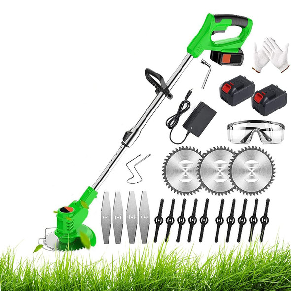 Weed Wacker Cordless Grass Trimmer Electric Weed 90~120cm Retractable, 3 Kinds of Adjustable Blades, 24v Electric Cordless Garden Trimmer with Battery and Charger for Garden Weed Wacker Cordless Grass Trimmer Electric Weed 90~120cm Retractable, 3 Kinds of Adjustable Blades, 24v Electric Cordless Garden Trimmer with Battery and Charger for Garden