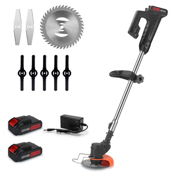 Cordless Weed Wacker,Lawn Edgers Battery Powered Weed-Wacking for Yard Lawn and Garden 21v Weed and Grass Trimmer Cordless Cordless Weed Wacker,Lawn Edgers Battery Powered Weed-Wacking for Yard Lawn and Garden 21v Weed and Grass Trimmer Cordless