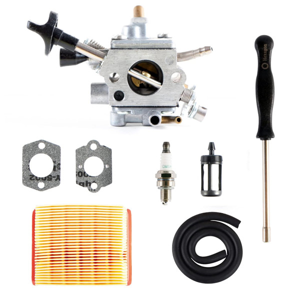 Mikatesi 4283 120 0601 42831200601 Carburetor carb for STIHL BR800 BR800X BR800CE Blower with Spark Plug Primer Bulb Fuel Filter kit Mikatesi 4283 120 0601 42831200601 Carburetor carb for STIHL BR800 BR800X BR800CE Blower with Spark Plug Primer Bulb Fuel Filter kit