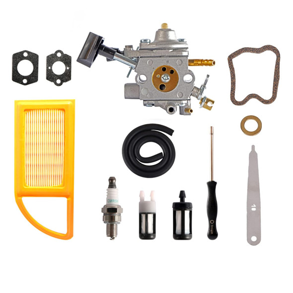 Mikatesi BR600 Carburetor Kit for Stihl BR500 BR550 BR700 BR 500 550 600 Backpack Leaf Blower Replaces Zama C1Q-S183 4282-120-0606 Parts - with Air Filter 4180 007 1005 Valve Clearance Setting Kit Mikatesi BR600 Carburetor Kit for Stihl BR500 BR550 BR700 BR 500 550 600 Backpack Leaf Blower Replaces Zama C1Q-S183 4282-120-0606 Parts - with Air Filter 4180 007 1005 Valve Clearance Setting Kit