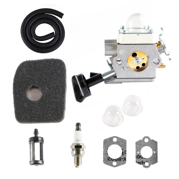 Mikatesi Carburetor Carb Fits for Stihl BG56 BG56C Blower Replace for Zama C1M-S260B C1M-S260 4241-120-0615 4241-120-0622 4241-120-0632 4214 120 1800 with Air Filter Fuel Line Spark Plug Kit Mikatesi Carburetor Carb Fits for Stihl BG56 BG56C Blower Replace for Zama C1M-S260B C1M-S260 4241-120-0615 4241-120-0622 4241-120-0632 4214 120 1800 with Air Filter Fuel Line Spark Plug Kit