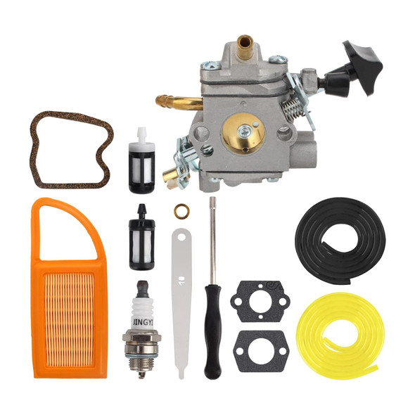 MOTOALL BR 600 Carburetor Air Filter Fuel Carb 4282-120-0607 4282-120-0608 Repower Kit for Sthil BR500 BR550 BR600 Backpack Blower Leaf Blower Parts Replaces Zama C1Q-S183 4282-120-0606 MOTOALL BR 600 Carburetor Air Filter Fuel Carb 4282-120-0607 4282-120-0608 Repower Kit for Sthil BR500 BR550 BR600 Backpack Blower Leaf Blower Parts Replaces Zama C1Q-S183 4282-120-0606