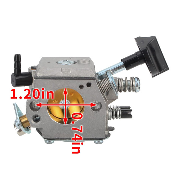 partszen 4203 120 0601 Carburetor 4203 120 0603 for BR400 SR320 SR340 SR380 SR400 SR420 BR320 BR340 BR380 BR420 Backpack Leaf Blower with Spark Plug Fuel Line Air Filter partszen 4203 120 0601 Carburetor 4203 120 0603 for BR400 SR320 SR340 SR380 SR400 SR420 BR320 BR340 BR380 BR420 Backpack Leaf Blower with Spark Plug Fuel Line Air Filter