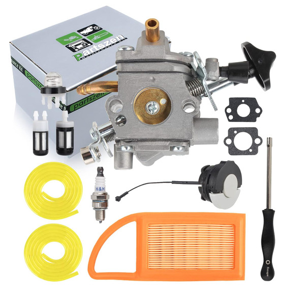 partszen C1Q-S183 Carburetor for Stihl BR500 BR500Z BR550 BR600 Backpack Blower with Spark Plug partszen C1Q-S183 Carburetor for Stihl BR500 BR500Z BR550 BR600 Backpack Blower with Spark Plug