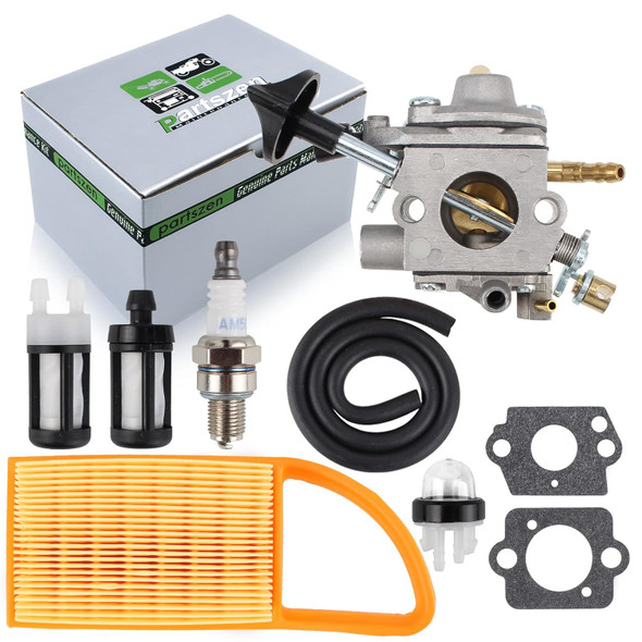 partszen Carburetor for Stihl BR500 BR550 Backpack Leaf Blower Parts for Zama C1Q-S183 with Air Filter Fuel Line Carb Tune Up Kit partszen Carburetor for Stihl BR500 BR550 Backpack Leaf Blower Parts for Zama C1Q-S183 with Air Filter Fuel Line Carb Tune Up Kit
