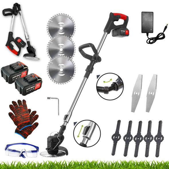 Grass Strimmer Foldable Grass Strimmer, Shengyatu 21V Electric Cordless strimmer 800W Grass Trimmer Brush Cutter, Lawn Mower Garden Tools, Black Grass Strimmer Foldable Grass Strimmer, Shengyatu 21V Electric Cordless strimmer 800W Grass Trimmer Brush Cutter, Lawn Mower Garden Tools, Black