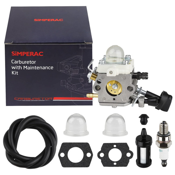 SIMPERAC BG86C Carburetor for Stihl BG86 Blower SH86C Carburetor replace for Zama C1M-S261B, 4241 120 0616 SIMPERAC BG86C Carburetor for Stihl BG86 Blower SH86C Carburetor replace for Zama C1M-S261B, 4241 120 0616