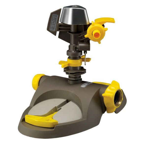 Nelson50210 Pulsating Sprinkler with Rezimar Head and Spiked Base