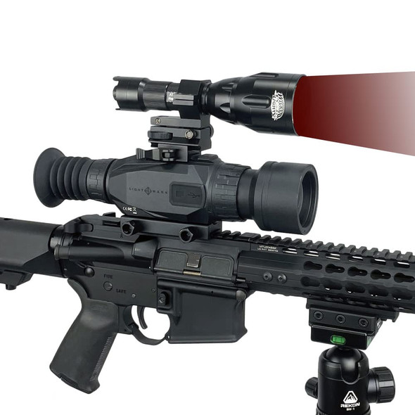 Wicked Lights A55Ic Infrared Night Hunting Light Kit For Night Vision Devices, Coyote, Fox, Bobcat, Hogs, And Predators