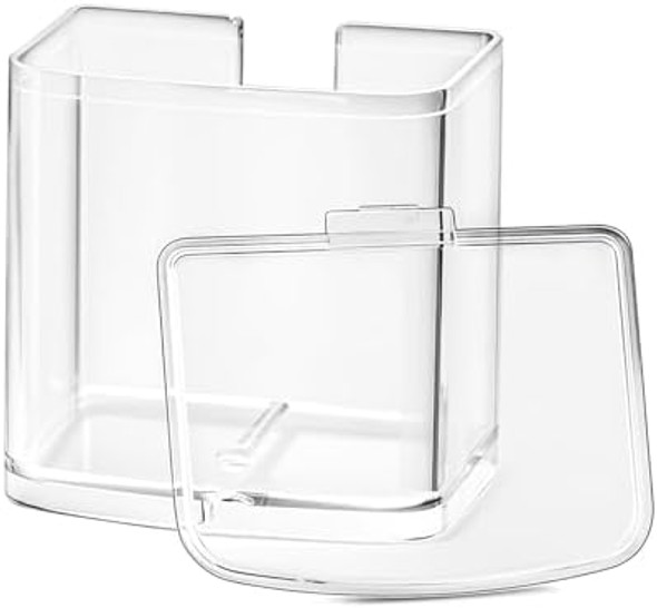 Dbm-8Gc Grind Chamber With Lid Replacement For Cuisinart Dbm-8P1 Etc Grinder Fit Coffee Grinder Food Processor Replacement Parts Clear Round Flip Top Design - Dishwasher Safe