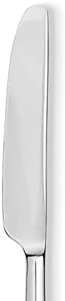Alessi "Nuovo Milano" 9-Inch Table Knife Monoblock Set Of 6White