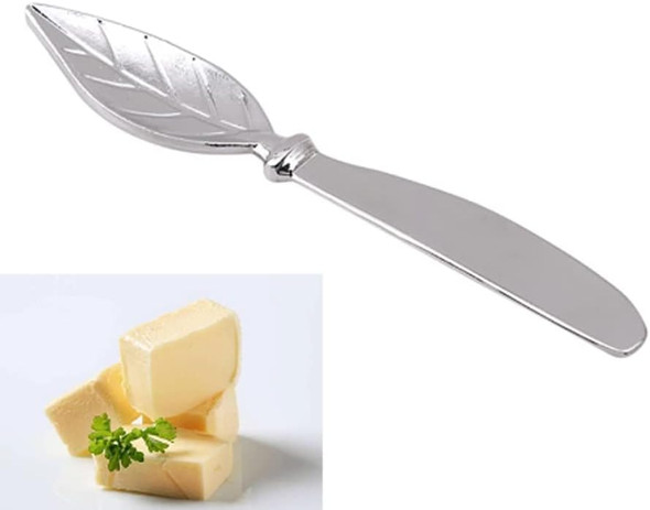 Butter Knife Butter Spreader Knife Leaves Handle Design Cheese Spreader Butter Cutter Multipurpose For Kitchen Birthday Wedding Christmas Butter Knife Butter Spreader Knife Leaves Handle Design Cheese Spreader Butter Cutter Multipurpose For Kitchen Birthday Wedding Christmas