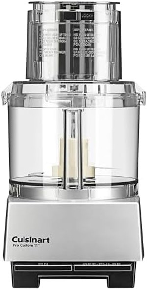 Cuisinart Food Processor Pro Custom 11 Cup Brushed Chrome Dlc-8Sbcyp1 Cuisinart Food Processor Pro Custom 11 Cup Brushed Chrome Dlc-8Sbcyp1