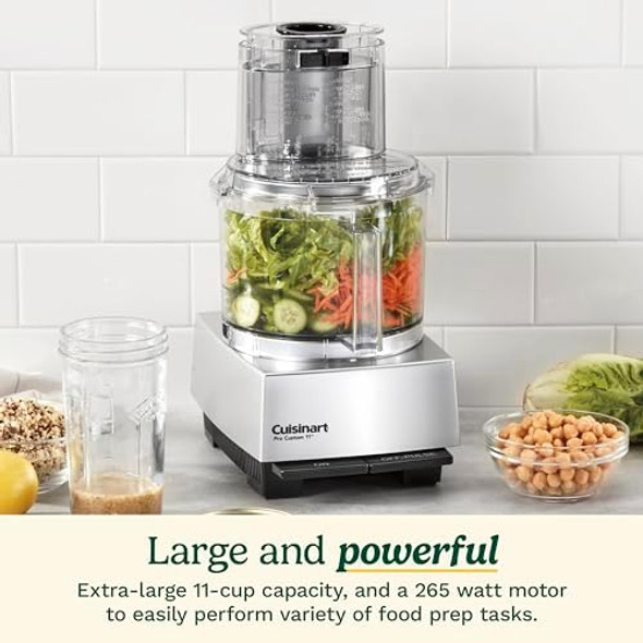 Cuisinart Food Processor Pro Custom 11 Cup Brushed Chrome Dlc-8Sbcyp1 Cuisinart Food Processor Pro Custom 11 Cup Brushed Chrome Dlc-8Sbcyp1