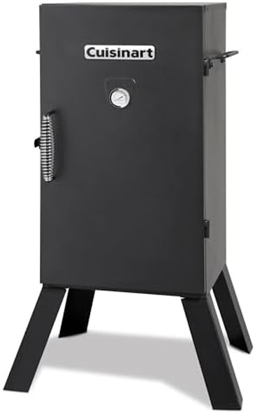 Cuisinart 30" Electric Smoker 3 Adjustable Racks Large Capacity Bbq Meat Smoker Water & Wood Trays For Smoked Meat Brisket Salmon & Jerky Adjustable Temperature Control Cuisinart 30" Electric Smoker 3 Adjustable Racks Large Capacity Bbq Meat Smoker Water & Wood Trays For Smoked Meat Brisket Salmon & Jerky Adjustable Temperature Control