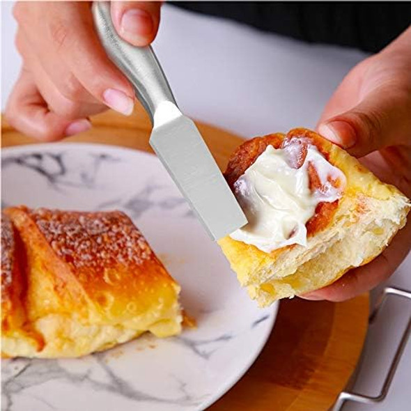 4 Pcs Cheese Silcer Stainless Steel Buffet Colander Serving Cutter Fork Knife (Stainless Steel) 4 Pcs Cheese Silcer Stainless Steel Buffet Colander Serving Cutter Fork Knife (Stainless Steel)