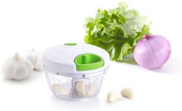 Manual Food Processor - Efficient Mini Pull Chopper Hand Food Chopper For Easy And Quick Food Prep Compact Manual Chopper Ideal For Vegetables Fruits Nuts And More