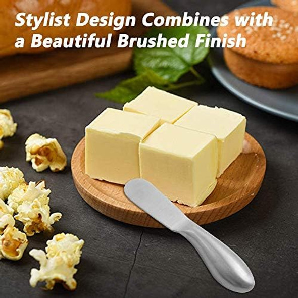 6 Pieces Cheese Spreader Set Stainless Steel Multipurpose Cheese And Butter Spreader Knives
