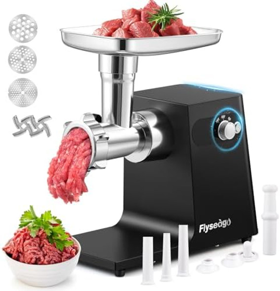 Commercial Meat Grinder Electric 3600W Heavy Duty Meat Grinders And Sausage Stuffers Kubbe Kit For Household Use & Commercial Commercial Meat Grinder Electric 3600W Heavy Duty Meat Grinders And Sausage Stuffers Kubbe Kit For Household Use & Commercial