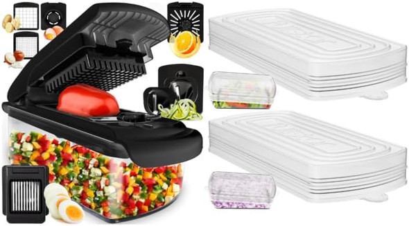 Fullstar Bundle: Chopper - 2 Pc Silicone Lids Fullstar Bundle: Chopper - 2 Pc Silicone Lids