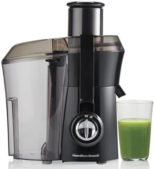 Hamilton Beach Juicer Machine Big Mouth Large 3” Feed Chute For Whole Fruits And Vegetables & Stack & Snap Food Processor And Vegetable Chopper Bpa