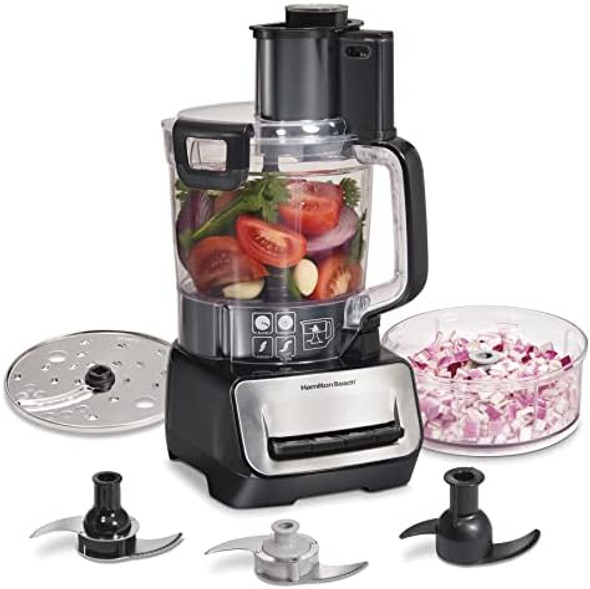 Hamilton Beach Stack & Snap Food Processor And Wave Action Blender Bundle Hamilton Beach Stack & Snap Food Processor And Wave Action Blender Bundle