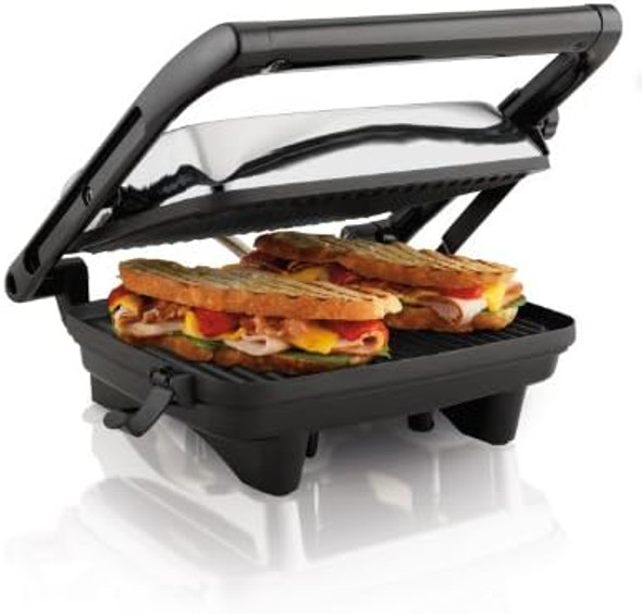 Hamilton Beach 25460 Panini Press Gourmet Sandwich Maker (Discontinued) Hamilton Beach 25460 Panini Press Gourmet Sandwich Maker (Discontinued)
