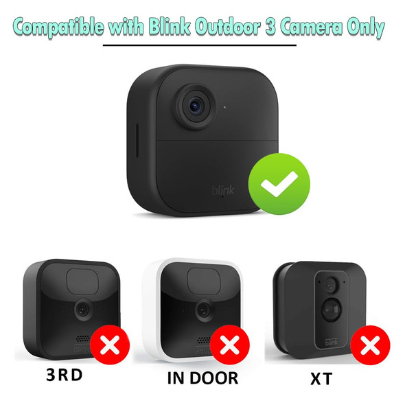 All- Blink Outdoor Camera Wall Mount, Weatherproof Protective Housing and 360 Degree Adjustable Mount with Blink Sync Module 2 Mount for Blink Outdoor Security Camera System (Black 5Pack) All- Blink Outdoor Camera Wall Mount, Weatherproof Protective Housing and 360 Degree Adjustable Mount with Blink Sync Module 2 Mount for Blink Outdoor Security Camera System (Black 5Pack)