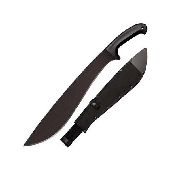 Cold Steel 97JMS Universal Carbon Steel Tactical Jungle Machete with Cor-Ex Sheath 22 Inch Length Black