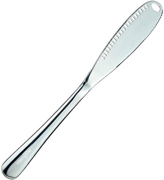 Hengdu Stainless Steel Butter Spreader Knife The Better Spreader Knife Stainless Steel Butter Knives Curler Butter Knifes For Cold Butter Slicer With Holes 3 In 1 Kitchen Gadgets Hengdu Stainless Steel Butter Spreader Knife The Better Spreader Knife Stainless Steel Butter Knives Curler Butter Knifes For Cold Butter Slicer With Holes 3 In 1 Kitchen Gadgets