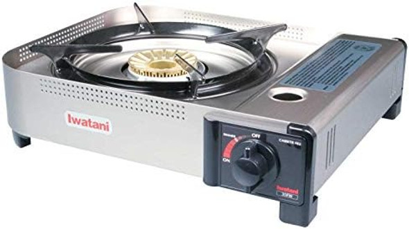 Iwatani 35Fw Single-Burner Butane Portable Cooktop Indoor & Outdoor Cooking Stove Medium Iwatani 35Fw Single-Burner Butane Portable Cooktop Indoor & Outdoor Cooking Stove Medium