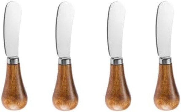 4 Pcs Cute Standing Butter Knifestainless Steel Cheese Knives,Multifunctional Cream Spatulafruit Jam Peanut Butter Spreading Knife For Sandwich Bread Toast 4 Pcs Cute Standing Butter Knifestainless Steel Cheese Knives,Multifunctional Cream Spatulafruit Jam Peanut Butter Spreading Knife For Sandwich Bread Toast