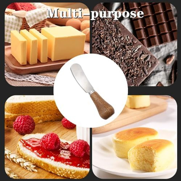 4 Pcs Cute Standing Butter Knifestainless Steel Cheese Knives,Multifunctional Cream Spatulafruit Jam Peanut Butter Spreading Knife For Sandwich Bread Toast 4 Pcs Cute Standing Butter Knifestainless Steel Cheese Knives,Multifunctional Cream Spatulafruit Jam Peanut Butter Spreading Knife For Sandwich Bread Toast