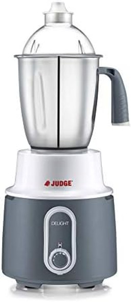 Judge Delight Wet/Dry 3-Jar Mixer Grinder Powerful 750 Watts Motor Stainless Steel Blades And Jars Modern Elegant Design 110V For Usa