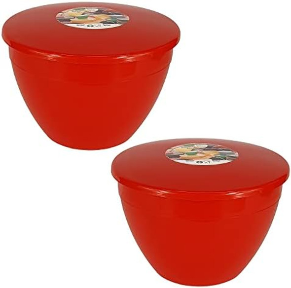 Just Pudding Basins 2 Uk Pint Basin With Lid 40 Fl Oz (2 Pack) Food Safe 1 Litre Plastic Bowls And Lids Just Pudding Basins 2 Uk Pint Basin With Lid 40 Fl Oz (2 Pack) Food Safe 1 Litre Plastic Bowls And Lids