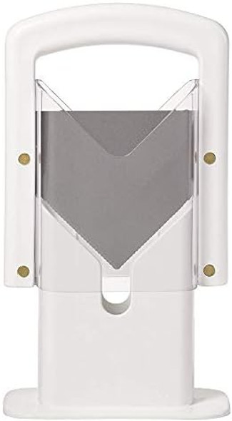 Hoan The Original Bagel Guillotine Slicer Manual Precision Cutter With Safety Shield Cleanly Slices Bagels And More White 9.25 Inch Kitchen Tool Hoan The Original Bagel Guillotine Slicer Manual Precision Cutter With Safety Shield Cleanly Slices Bagels And More White 9.25 Inch Kitchen Tool