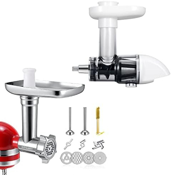 Kitoart Grinder Attachment & Masticating Juicer Attachment