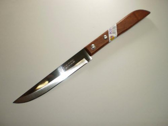 Set Of 3 Kiwi Stainless Steel Knives Wood Handle # 501