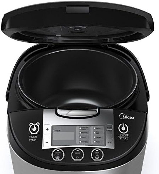 Midea Rice Cooker Slow Cooker Multi Cooker 10 Cup With Steamer Basket For Rice Food Vegetable Egg Automatic Keep Warm Led Digital Control Midea Rice Cooker Slow Cooker Multi Cooker 10 Cup With Steamer Basket For Rice Food Vegetable Egg Automatic Keep Warm Led Digital Control