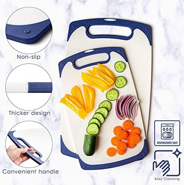 Moss & Stone Stainless Steel Serrated Small Knife Set Kitchen Knives Set With High-Carbon Stainless Steel Blades & Wood Block Set Cutlery Knife Set Bundle With 2 Piece Cutting Boards For Kitchen &