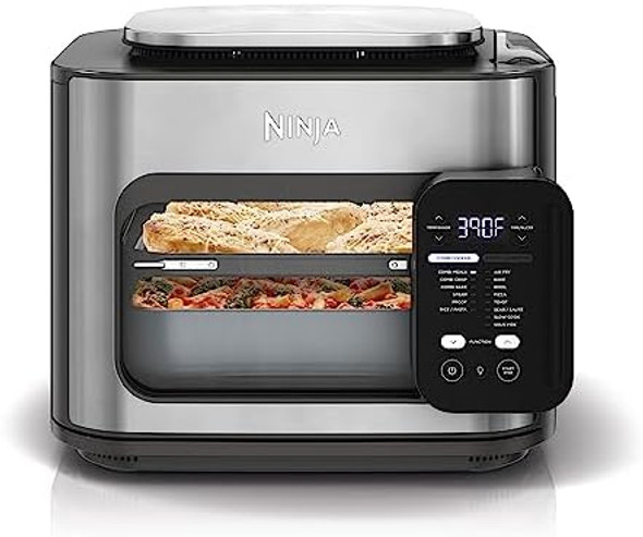 Ninja Combi All-In-One Multicooker Oven & Air Fryer Complete Meals In 15 Mins 14-In-1 Functions Combi Cooker + Air Fry Bake Roast Slow Cook And More 3 Accessories Stainless Steel Sfp701 Ninja Combi All-In-One Multicooker Oven & Air Fryer Complete Meals In 15 Mins 14-In-1 Functions Combi Cooker + Air Fry Bake Roast Slow Cook And More 3 Accessories Stainless Steel Sfp701