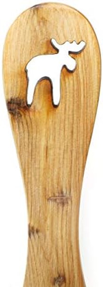 Handmade Juniper Wood Butter Knife With Elk Shape Handle 6.7 Inches Handmade Juniper Wood Butter Knife With Elk Shape Handle 6.7 Inches