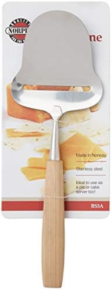 Norpro Stainless Steel Cheese Plane Slicer With Wooden Handle Silver Norpro Stainless Steel Cheese Plane Slicer With Wooden Handle Silver