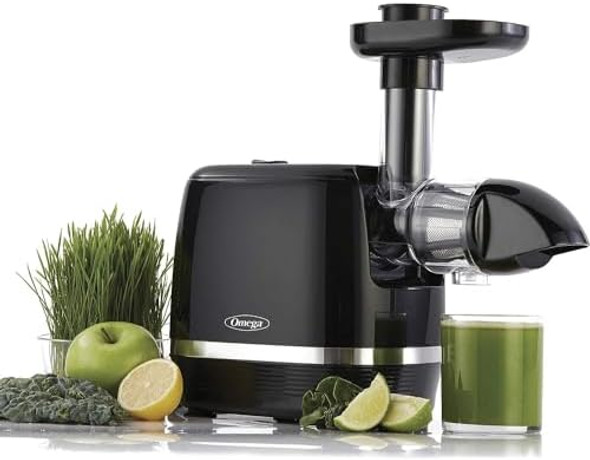 Omega Juicer H3000R Slow Masticating Extractor 150-Watt Black Omega Juicer H3000R Slow Masticating Extractor 150-Watt Black