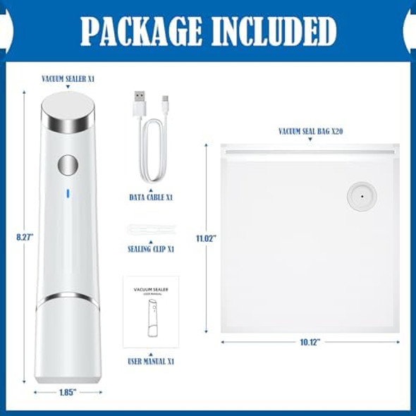 Vacuum Sealer Bags Food Vacuum Sealing Bags 3 Different Size Reusable Vacuum Storage Bag (30 Pcs) Vacuum Sealer Bags Food Vacuum Sealing Bags 3 Different Size Reusable Vacuum Storage Bag (30 Pcs)